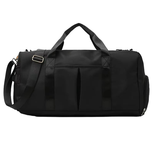 Large Capacity Waterproof Fitness Travel Bag Fashionable Zipper for Outdoor Sports