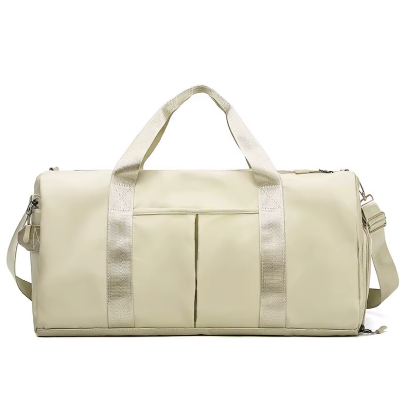 Large Capacity Waterproof Fitness Travel Bag Fashionable Zipper for Outdoor Sports