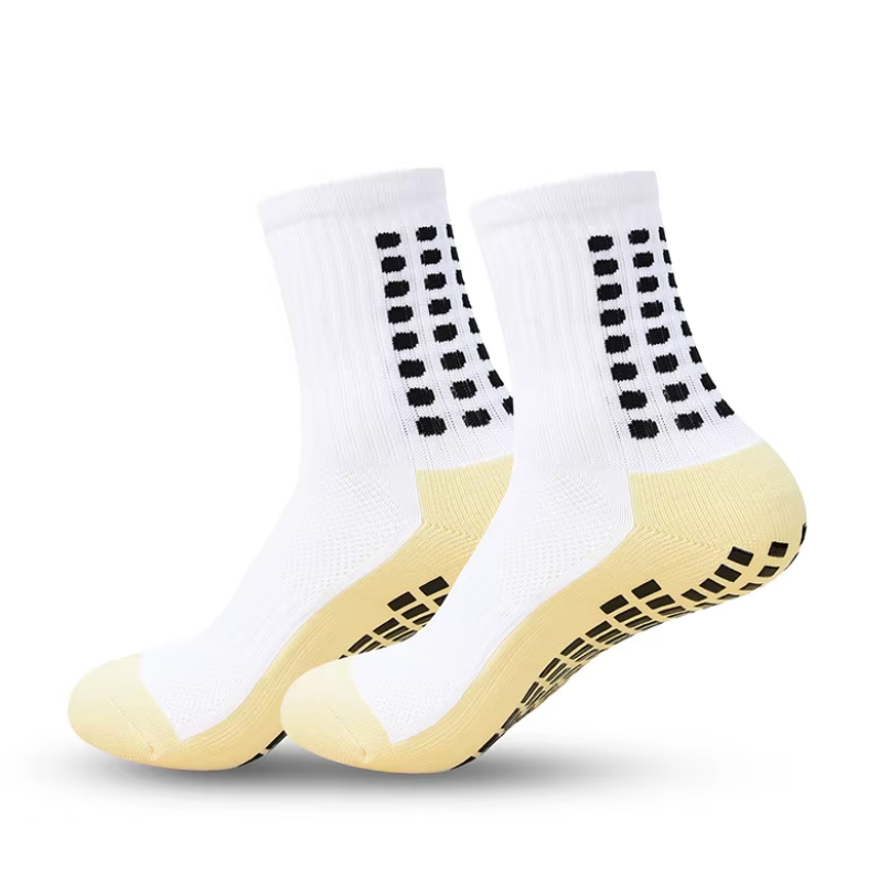 Hot Sell Customizable Anti-Slip Grip Soccer Socks Crew Length anti Slip Sports Football Socks Custom Unisex