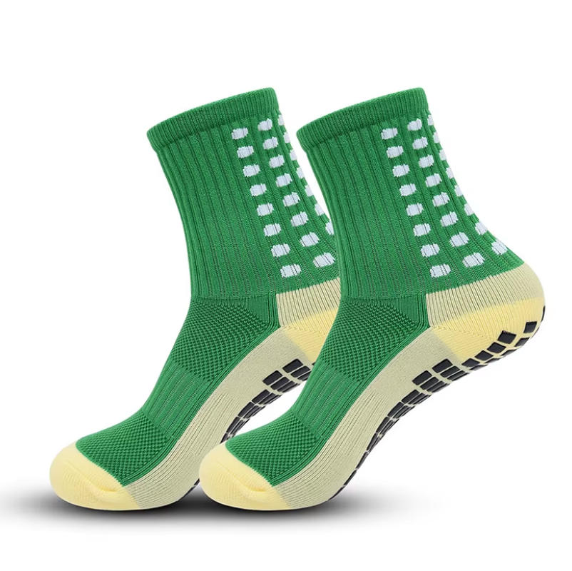 Hot Sell Customizable Anti-Slip Grip Soccer Socks Crew Length anti Slip Sports Football Socks Custom Unisex
