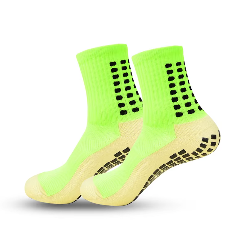 Hot Sell Customizable Anti-Slip Grip Soccer Socks Crew Length anti Slip Sports Football Socks Custom Unisex