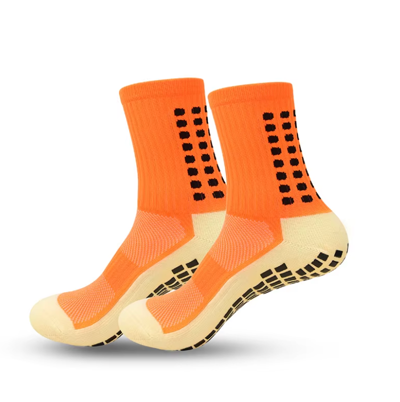 Hot Sell Customizable Anti-Slip Grip Soccer Socks Crew Length anti Slip Sports Football Socks Custom Unisex