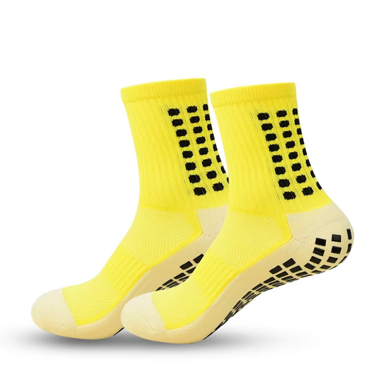Hot Sell Customizable Anti-Slip Grip Soccer Socks Crew Length anti Slip Sports Football Socks Custom Unisex