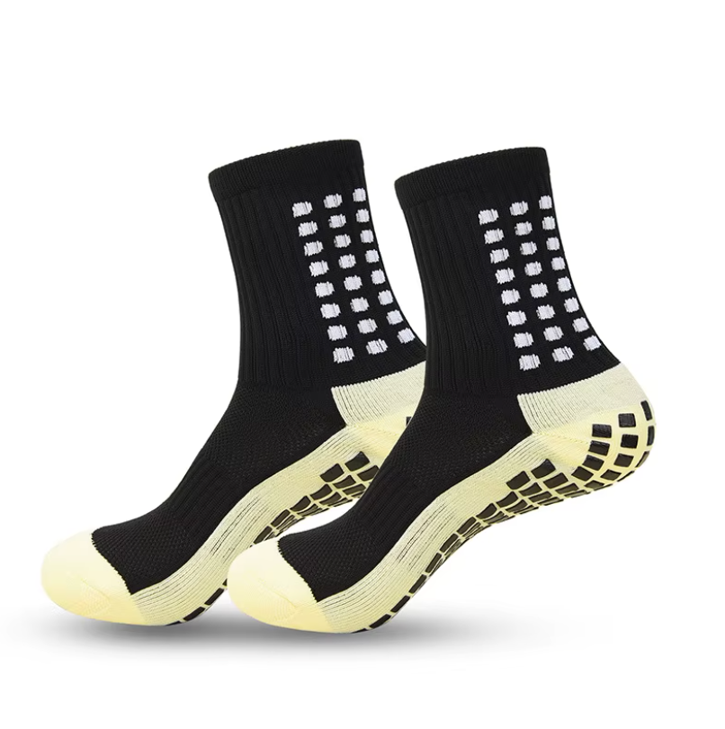 Hot Sell Customizable Anti-Slip Grip Soccer Socks Crew Length anti Slip Sports Football Socks Custom Unisex