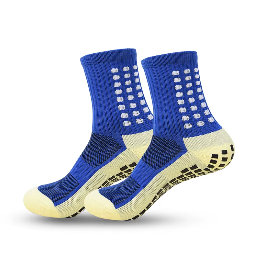 Hot Sell Customizable Anti-Slip Grip Soccer Socks Crew Length anti Slip Sports Football Socks Custom Unisex